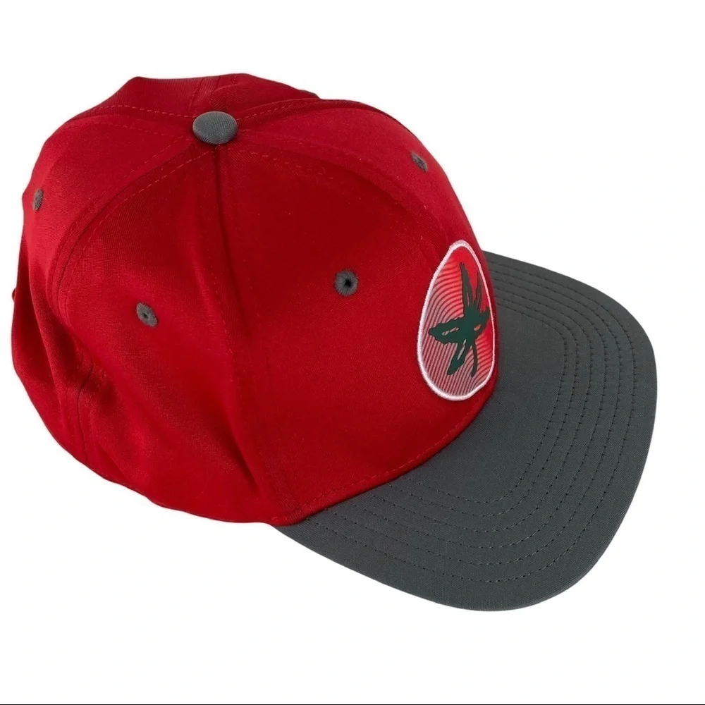 Vintage Ohio State Hat Cap Officially Licensed Scarlet & Gray Snap Back Youth